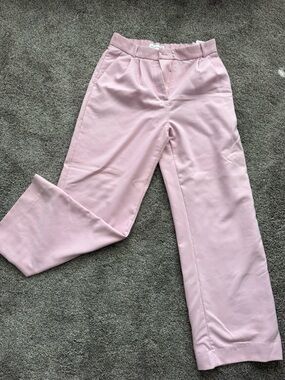Used Abercrombie & Fitch Light Pink Straight-Leg Dress Pants size 29 (8R)